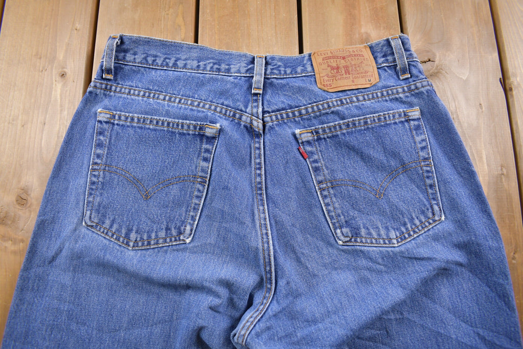 Vintage 1990s Levi's 555 Tab Jeans Size 35 x 31
