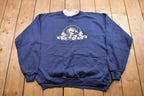 Vintage 1995 Floral Bird Crewneck