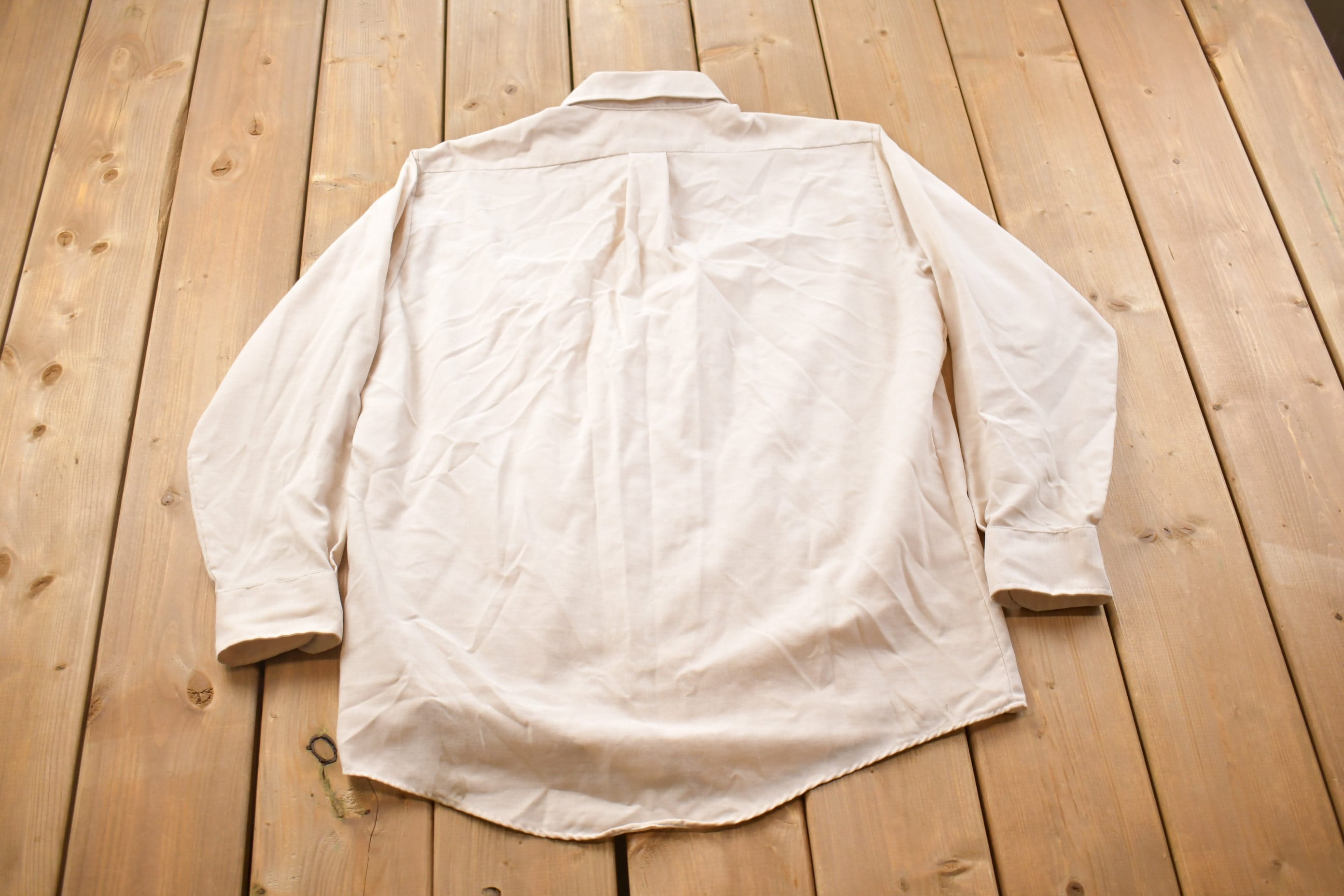 Vintage 1990s Gentlemens Wear House Blank Button Up Shirt