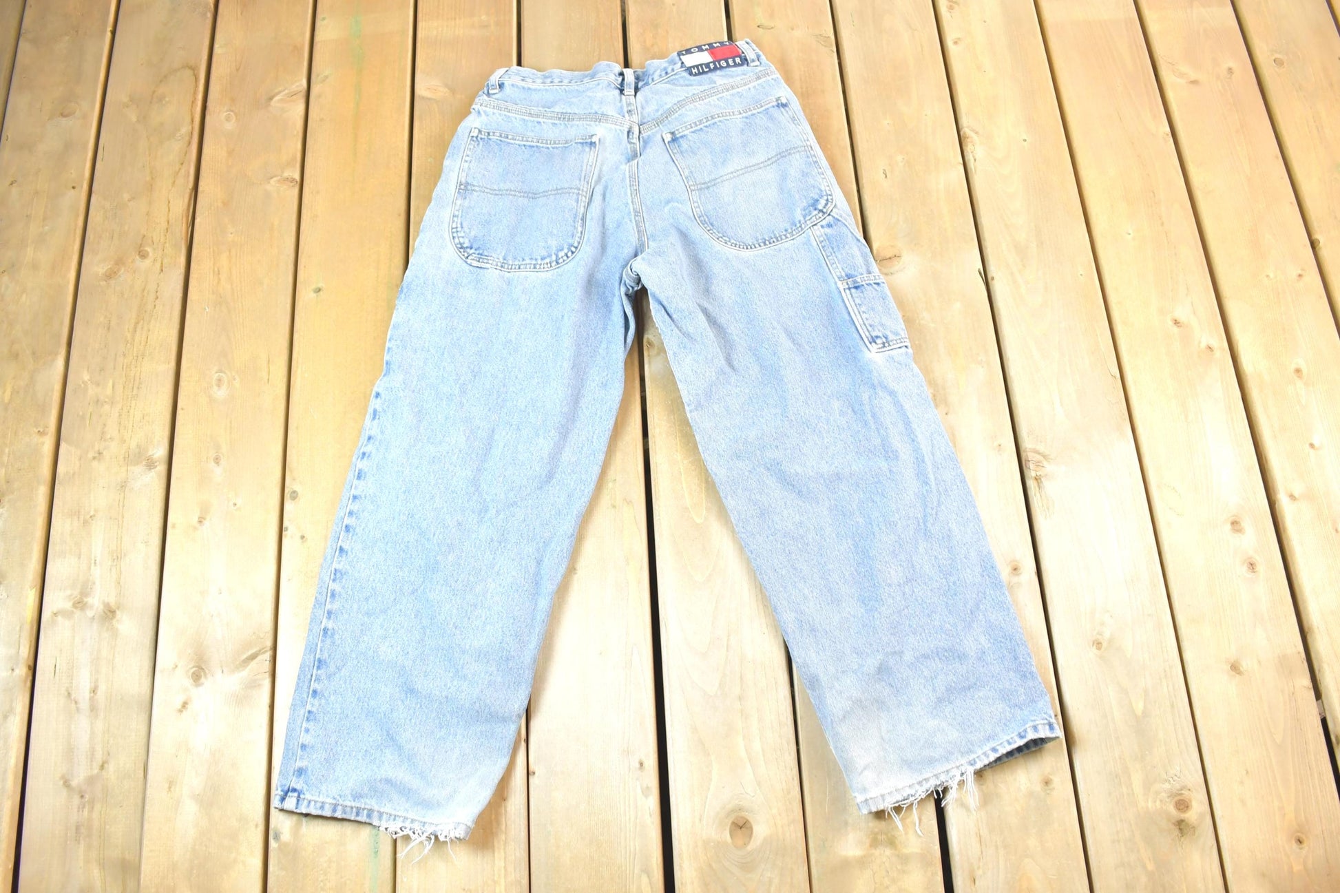 Vintage 1990s Tommy Hilfiger Denim Jeans Size 30 x 30 Made In USA