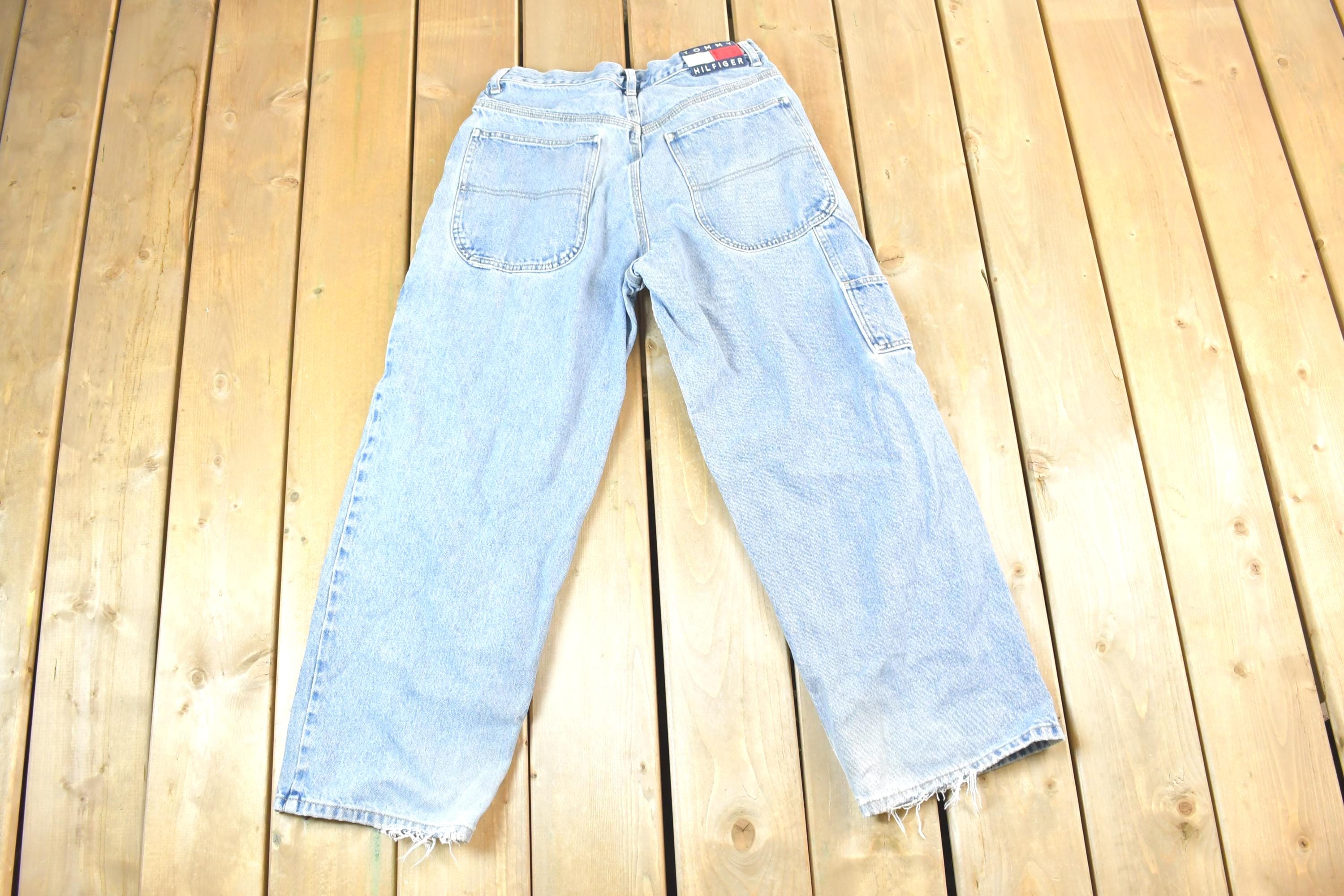 Vintage 1990s Tommy Hilfiger Denim Jeans Size 30 x 30 Made In USA