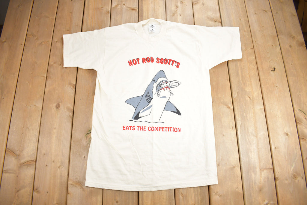Vintage 1990s Hot Rod Scott's Graphic T Shirt