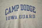 Vintage 1990s Camp Dodge Iowa Guard Souvenir Crewneck Sweatshirt