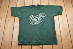 Vintage 1990s Laurel Street Church Of God Volleyball Graphic T-Shirt
