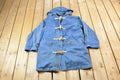 Vintage 1990's Denim & Co Toggle Button Denim Coat