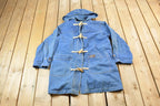 Vintage 1990's Denim & Co Toggle Button Denim Coat