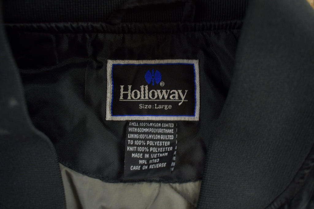 Vintage 1990s Halloway Millers Minnesota Satin Bomber Jacket