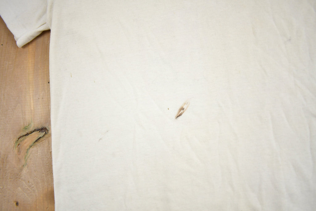 Vintage 1980s Mount Gay Eclipse Barbados Rum Graphic T Shirt