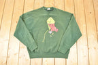Vintage 1998 Sick Kids Cute Teddy Bears Crewneck Sweatshirt Men's L