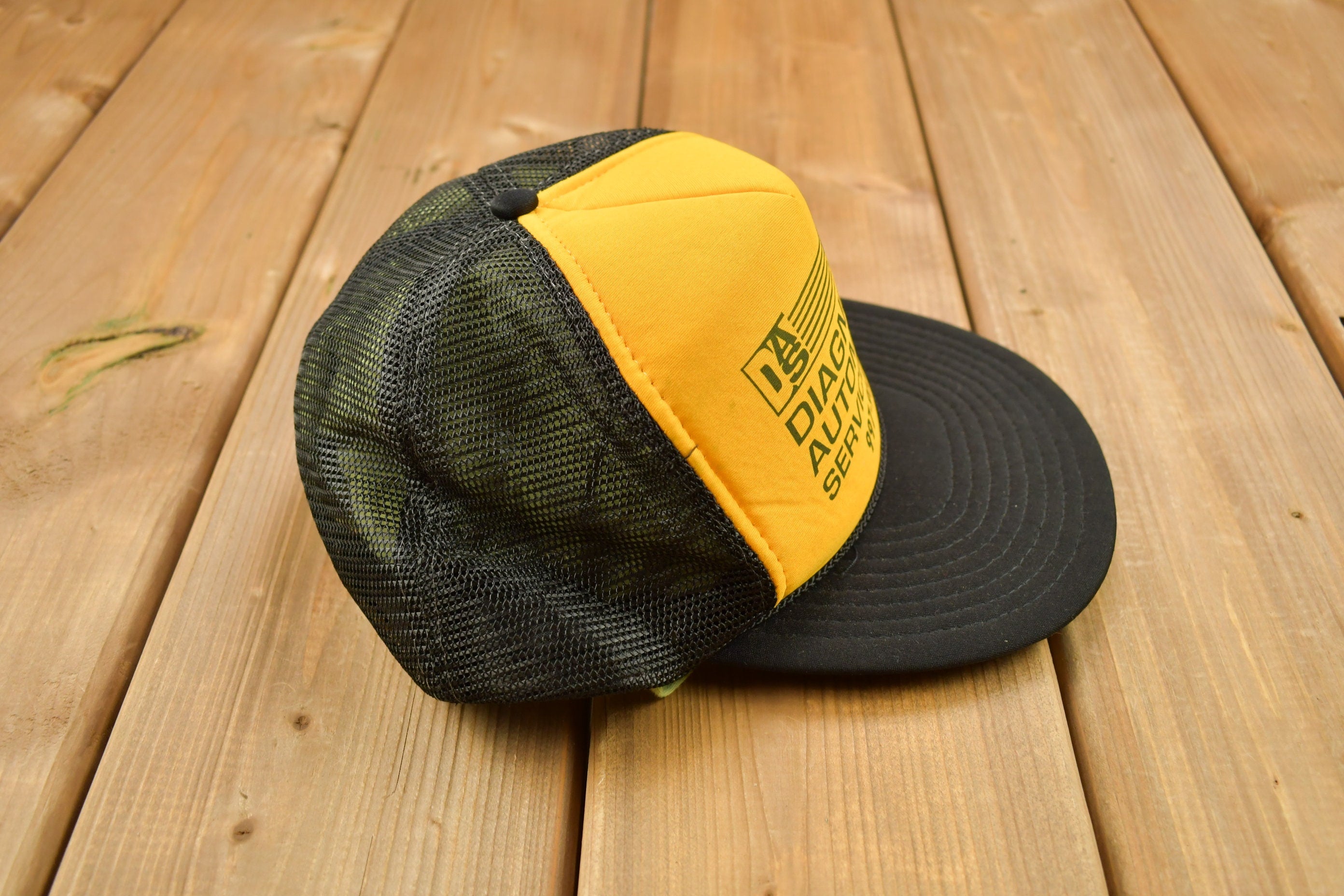 Vintage 1990s Diagnostic Automotive Services INC Trucker Hat