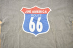 Vintage 1990s US Route 66 Joe America Diner Graphic T-Shirt