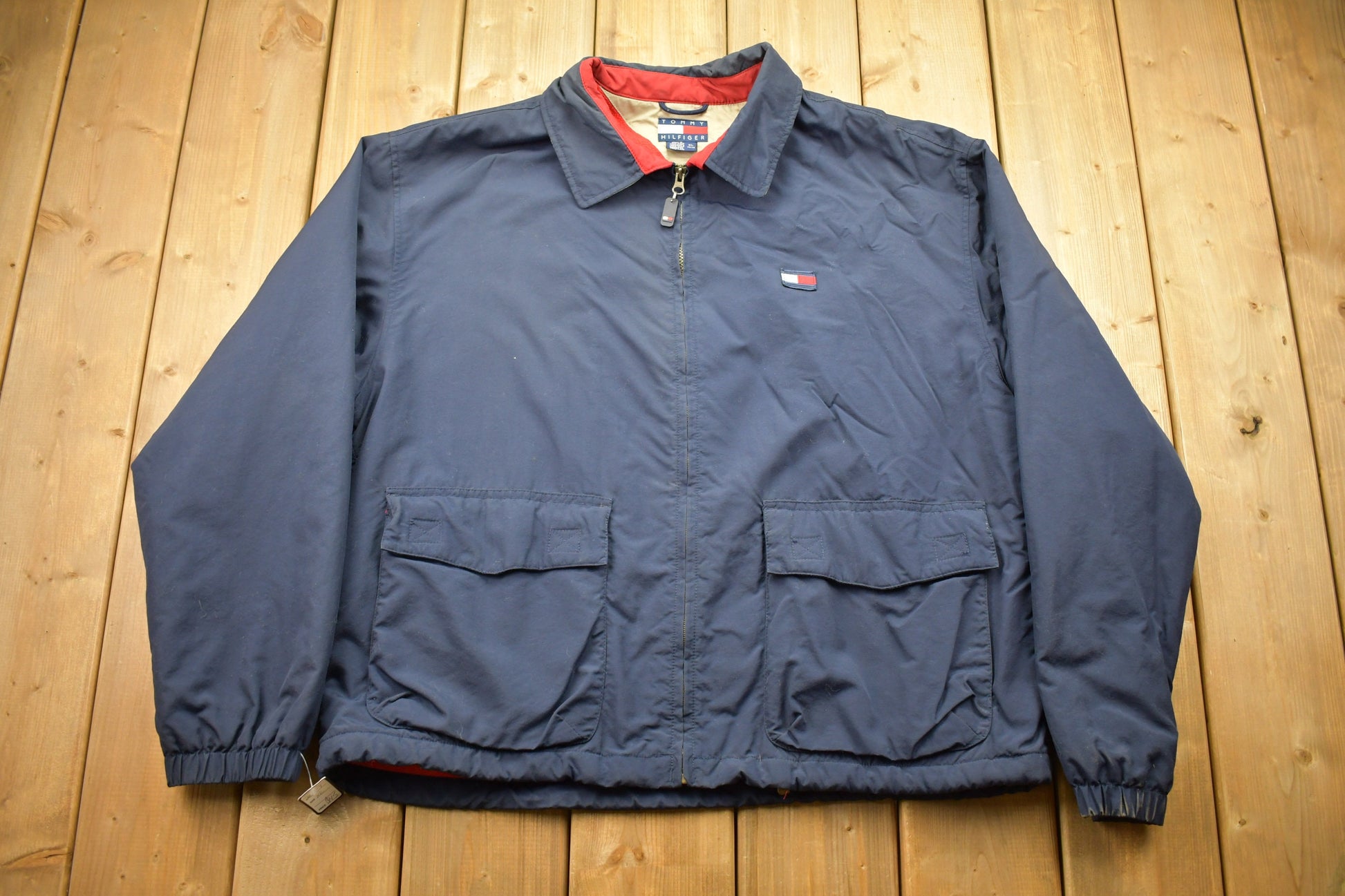 Vintage 1990s Tommy Hilfiger Windbreaker Jacket