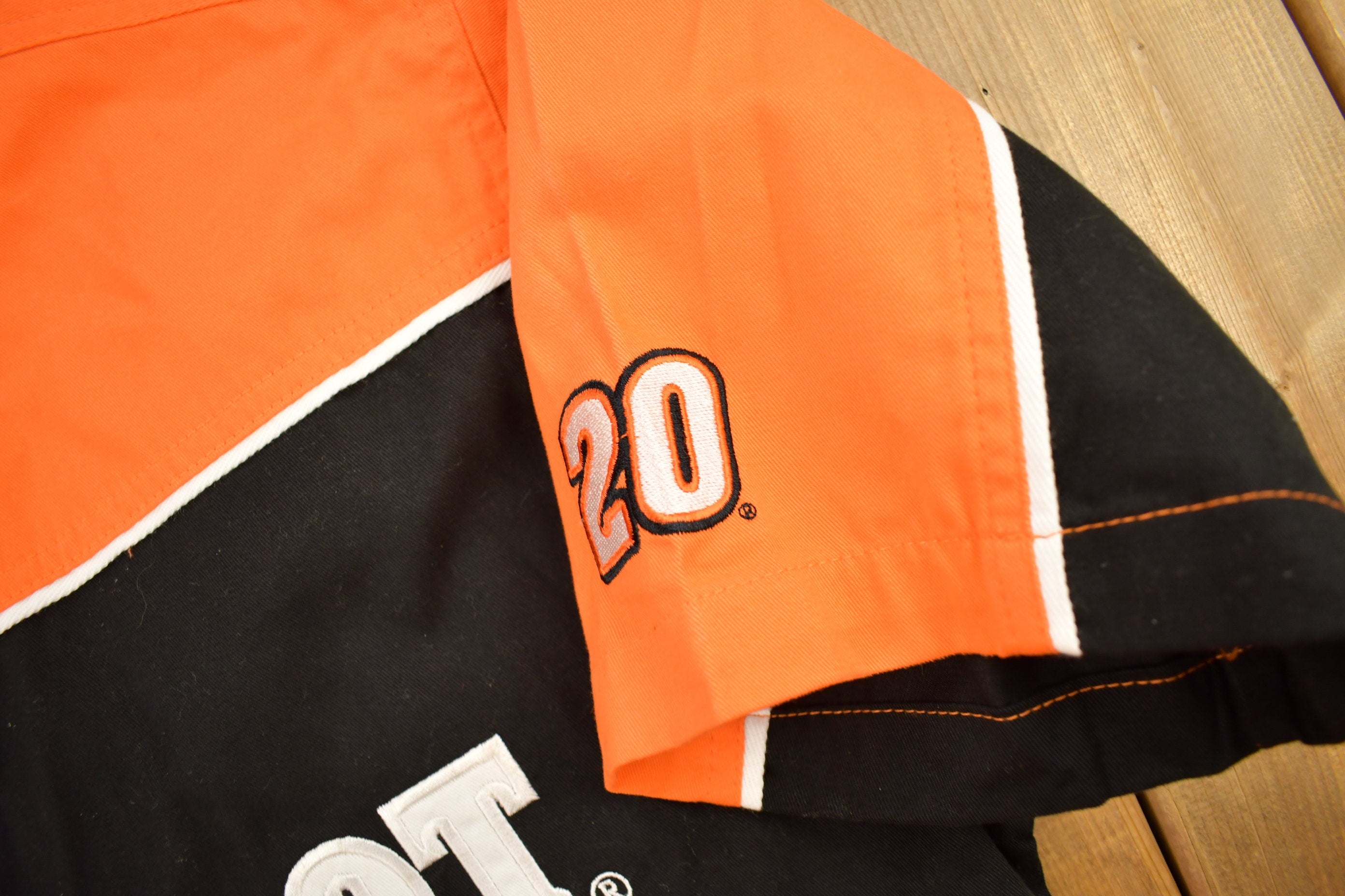 Vintage 2002 Deadstock Tony Stewart Home Depot NASCAR Pit Crew Shirt