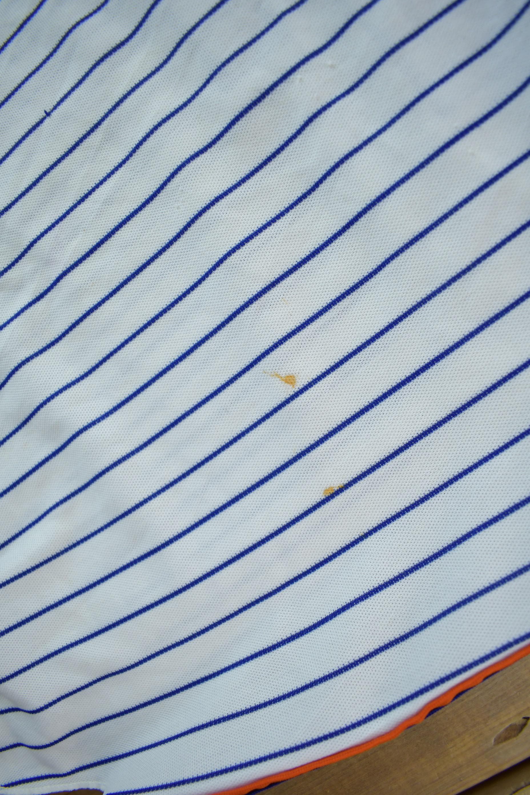 Vintage 1980s KC #49 Pin Stripe Baseball Jersey