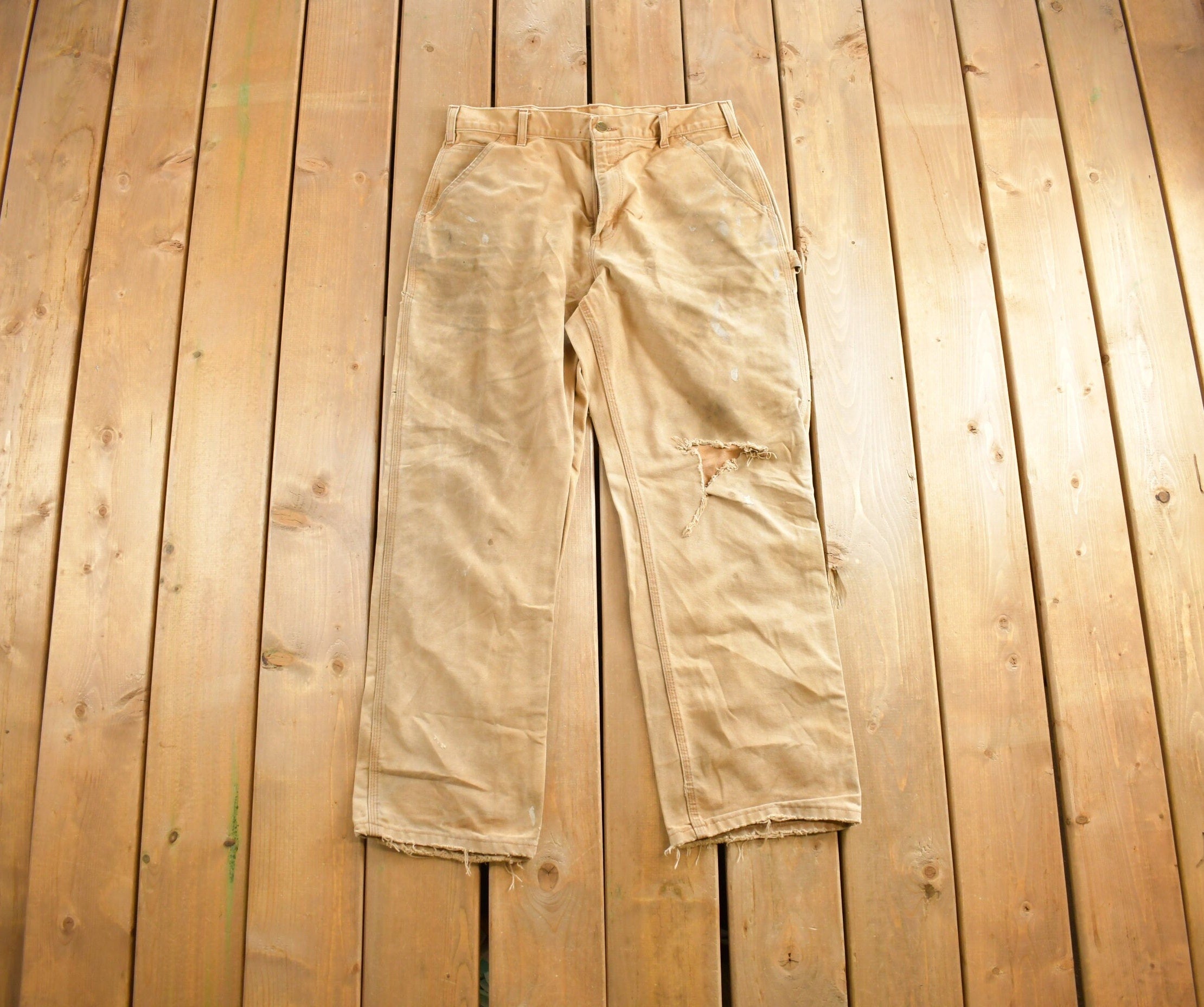 Vintage 1990s Carhartt Work Pants Size 33x30