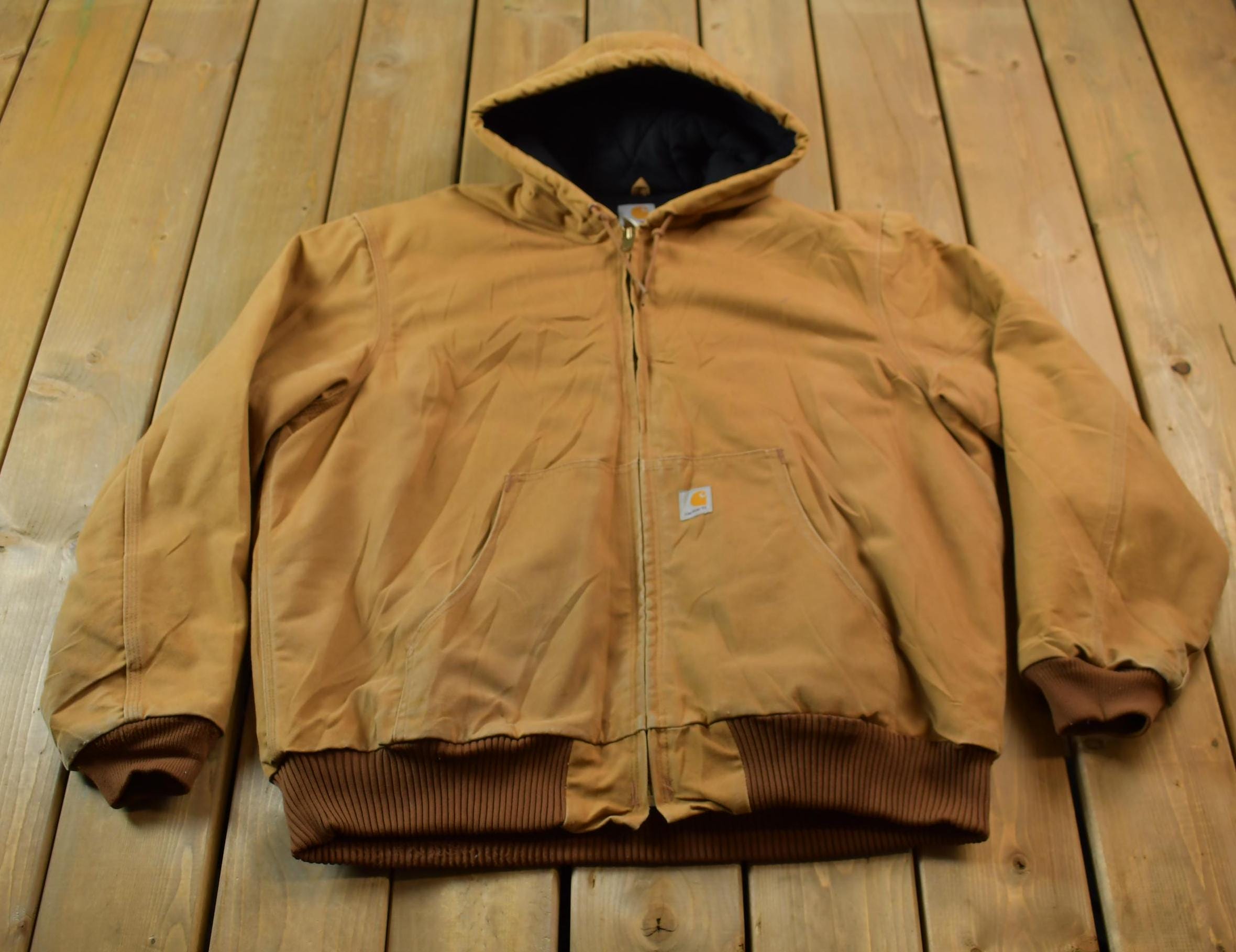 Vintage 1990s Black Carhartt Active Jac Jacket