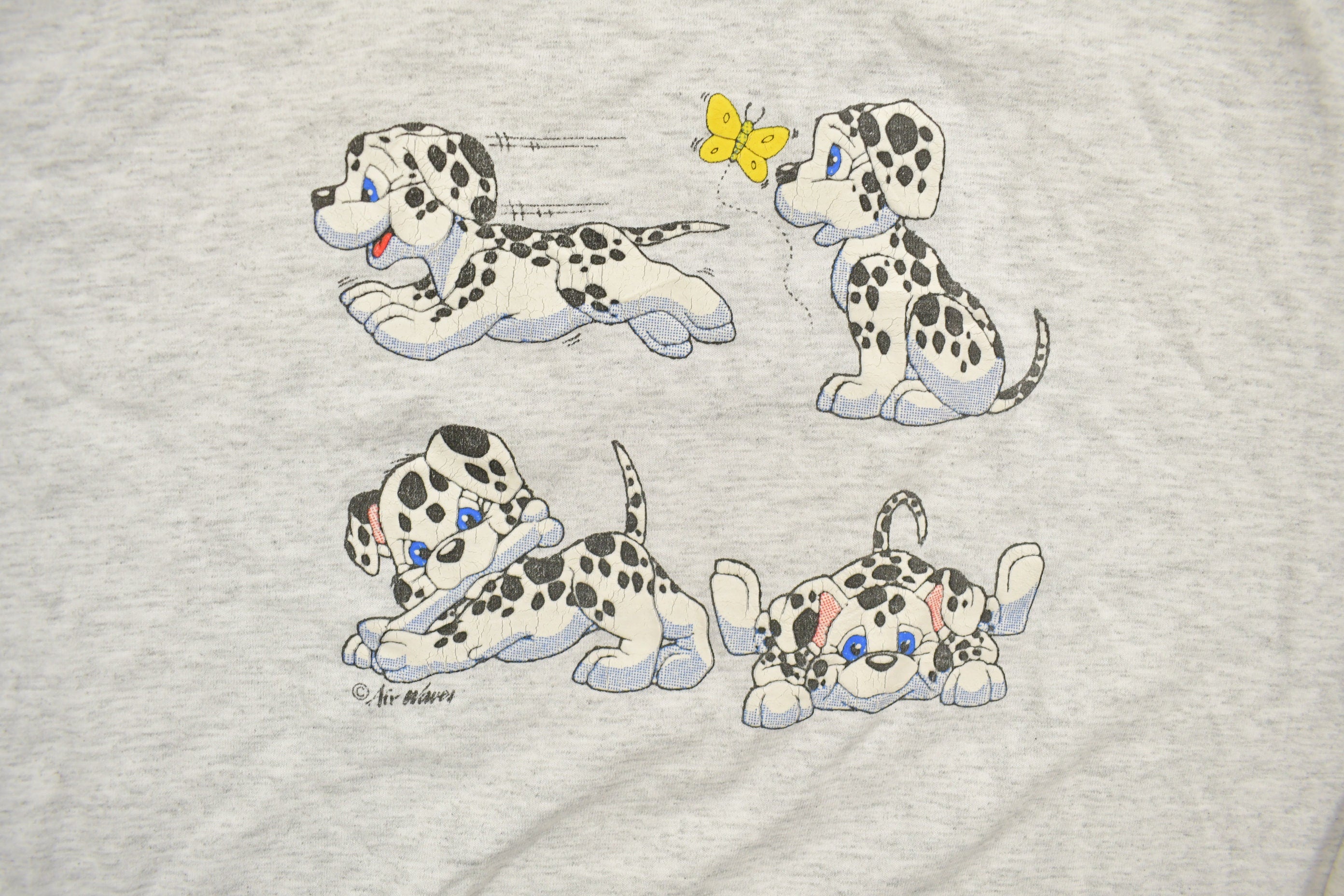 1990s Dog Graphic Long Sleeve