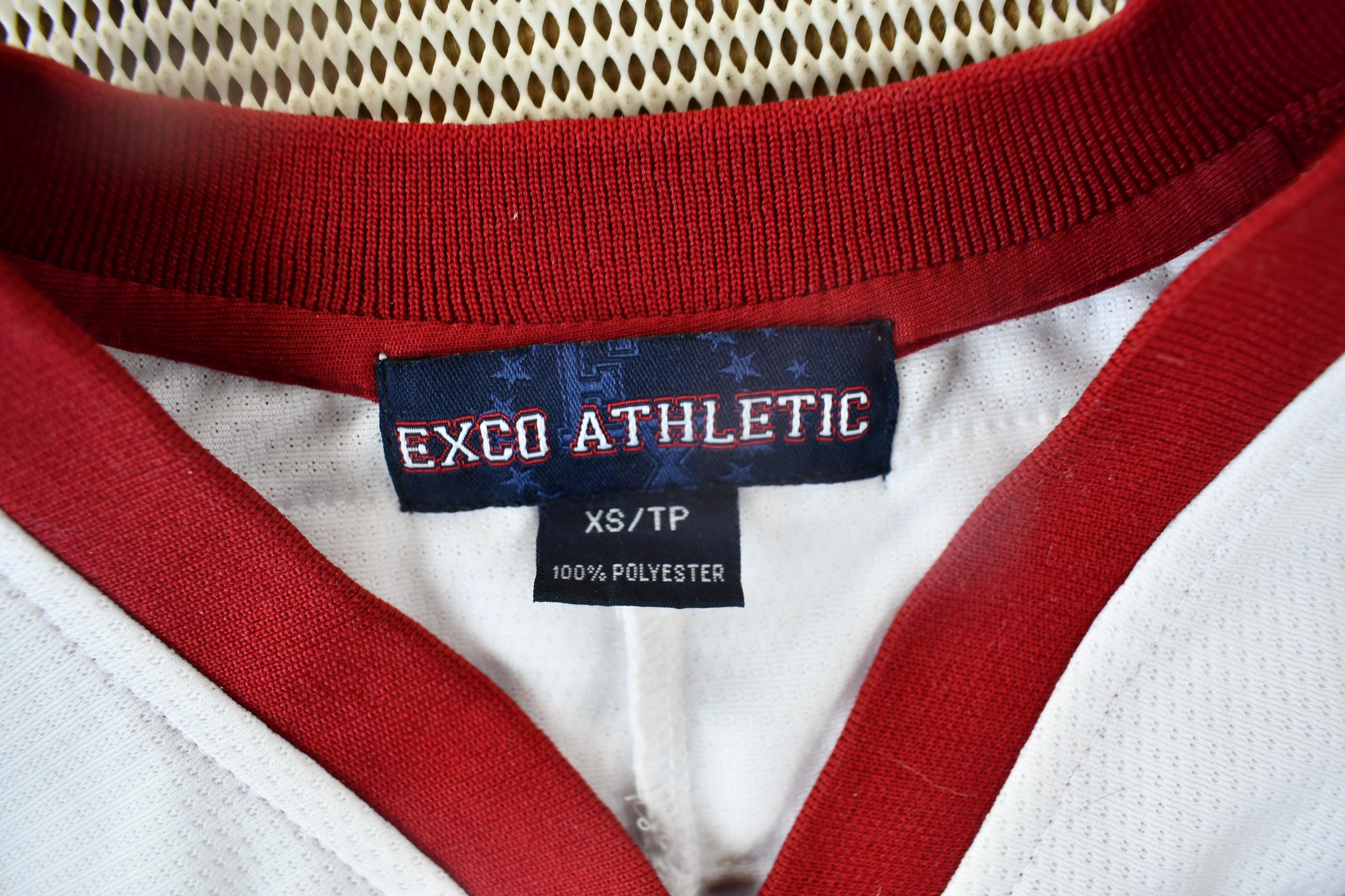 Vintage Y2K Exco Blue Liner Hockey Jersey
