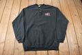 Vintage 1990s Hart & Shelby Video Plus Embroidered Henley Sweatshirt Size L