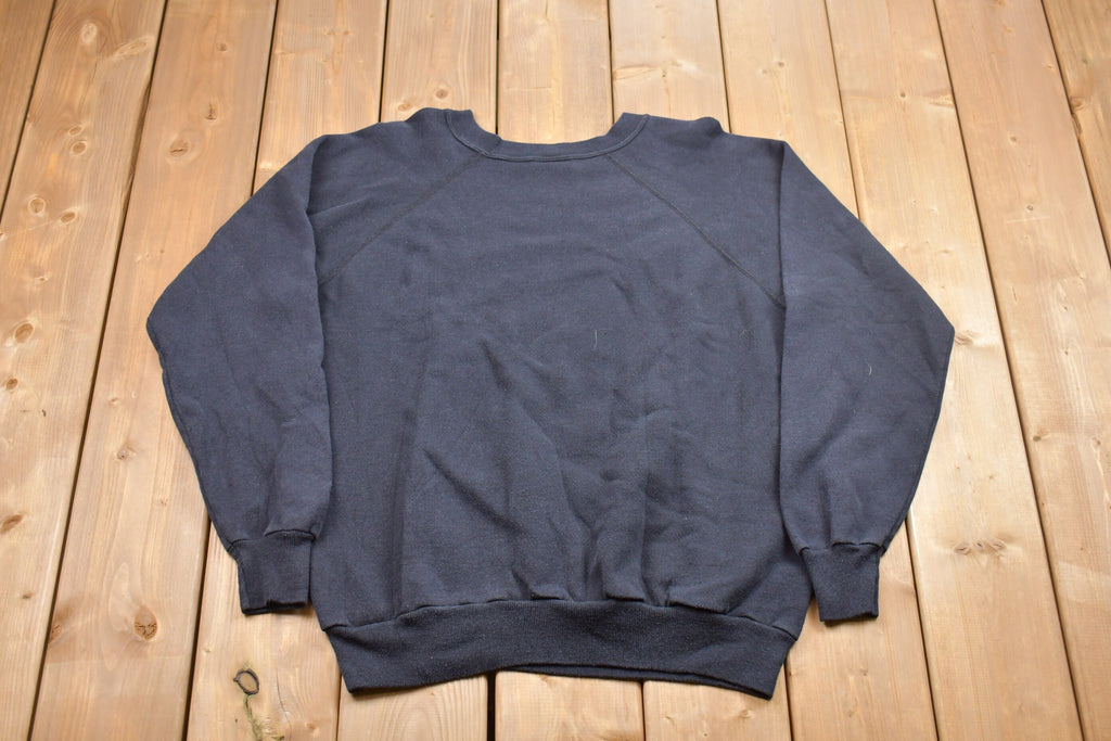 Vintage 1980s Hand Stitched Design Crewneck Sweatshirt