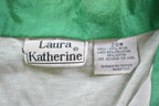 Vintage 1990s Laura Katherine Green Windbreaker & Track Pants Set