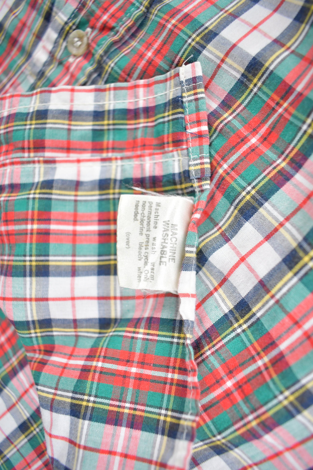 Vintage 1980s Country Traditional's By Pendleton Plaid Button Up Shirt