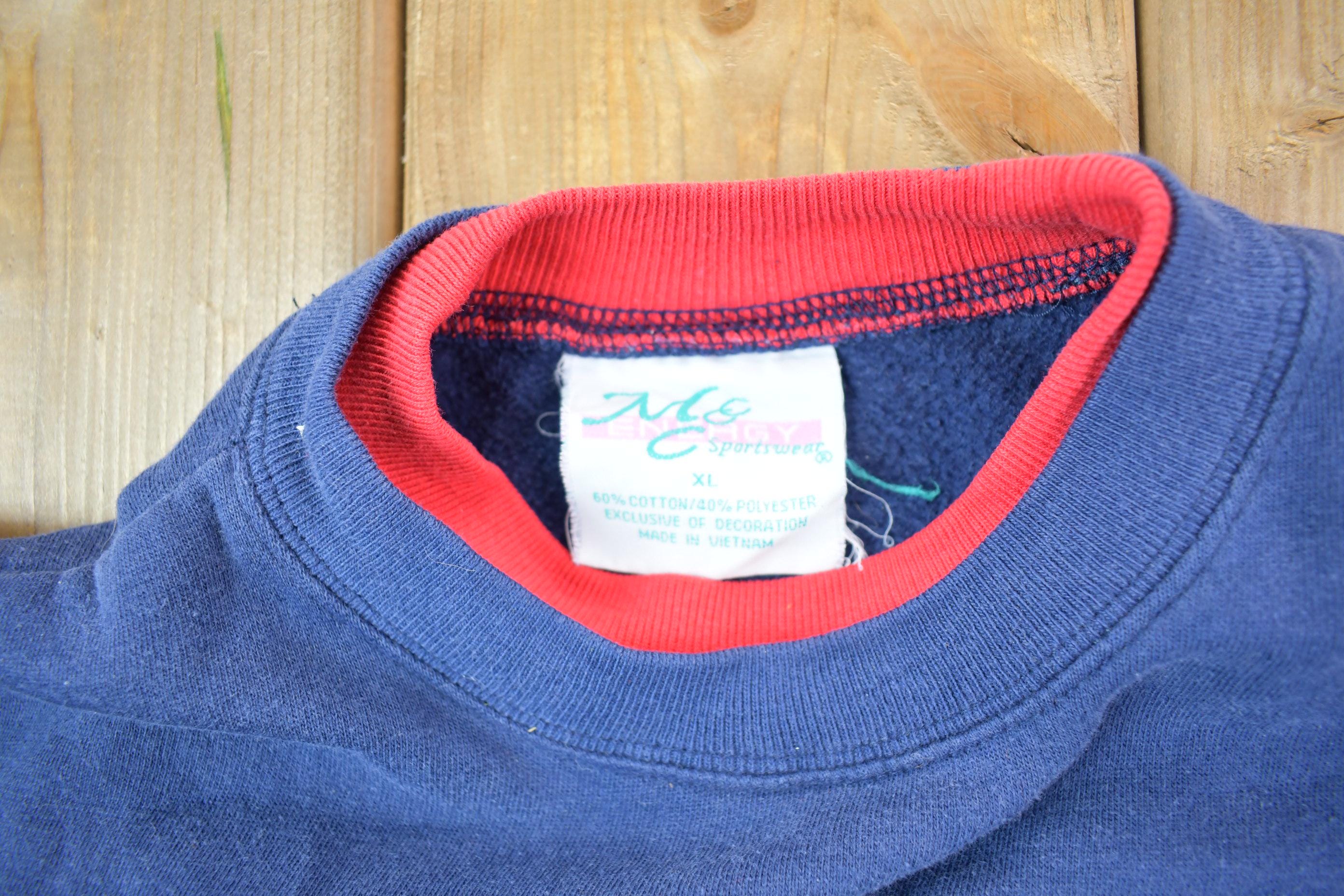 Vintage 1990s Cute Grandma Reindeer Crewneck Sweater