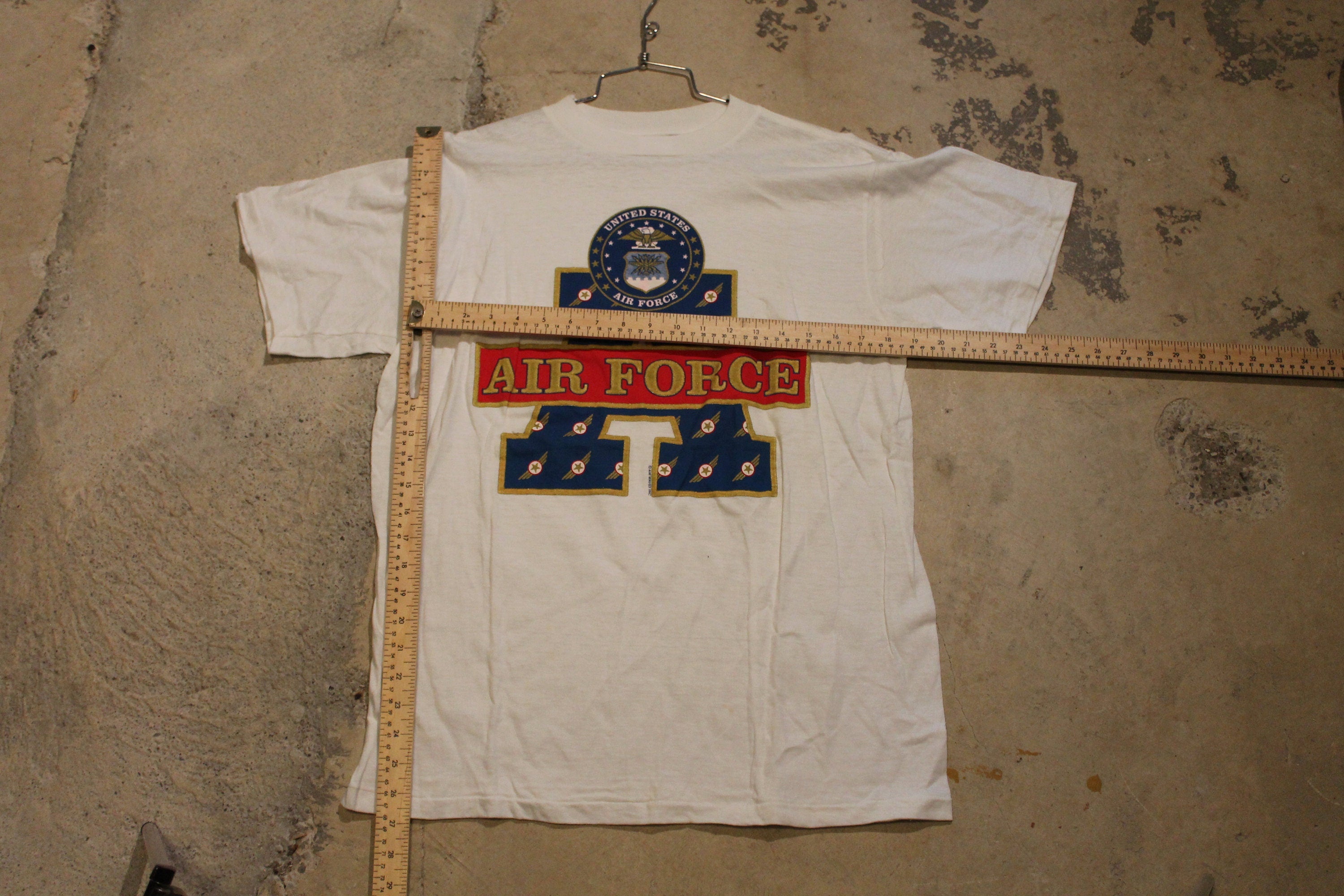 Vintage 1990s United States Air Force Graphic T Shirt
