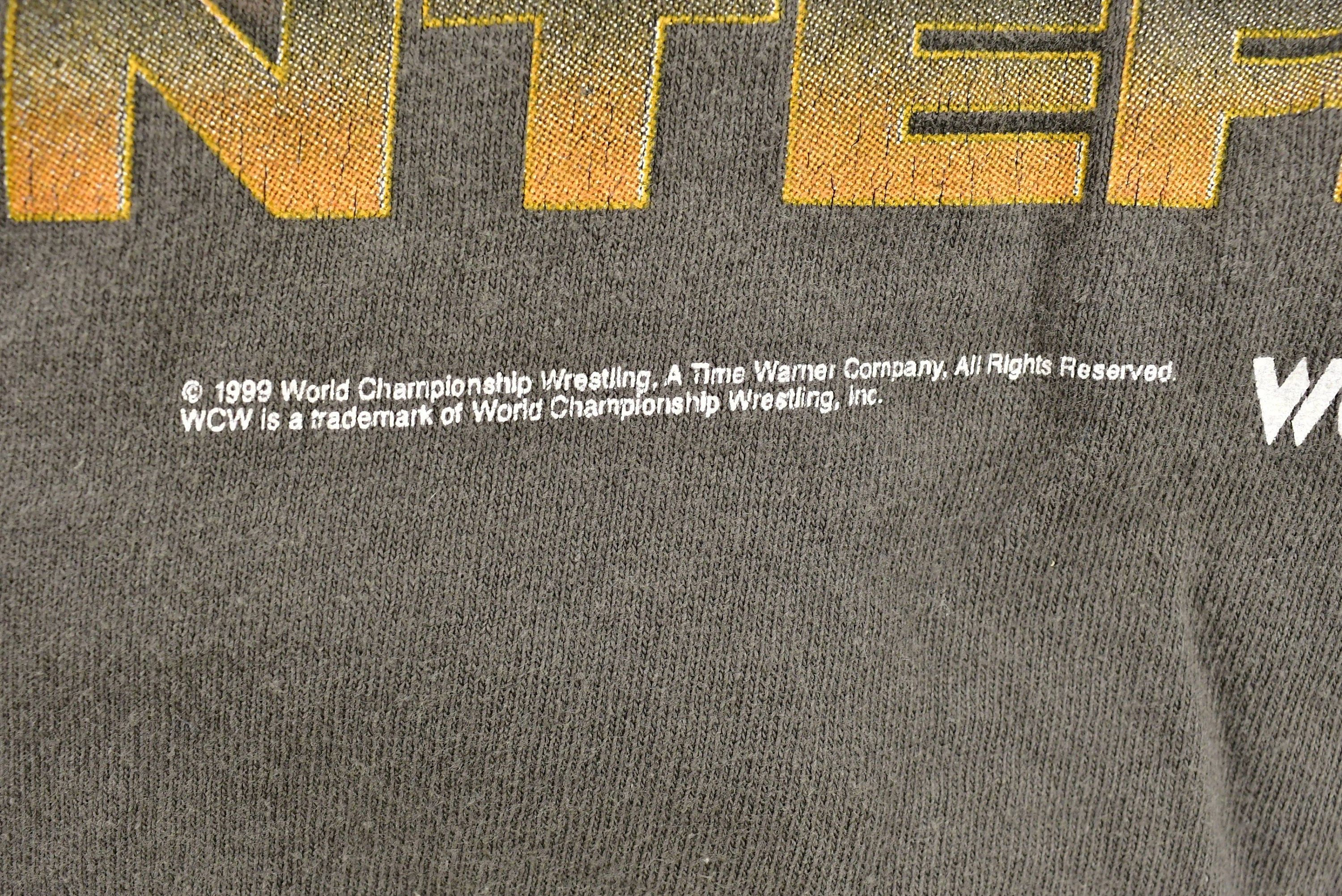 Vintage 1999 WCW Goldberg The Hunter Wrestling T-Shirt