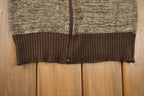 Vintage 1970s Cowboy Suede Cardigan Sweater