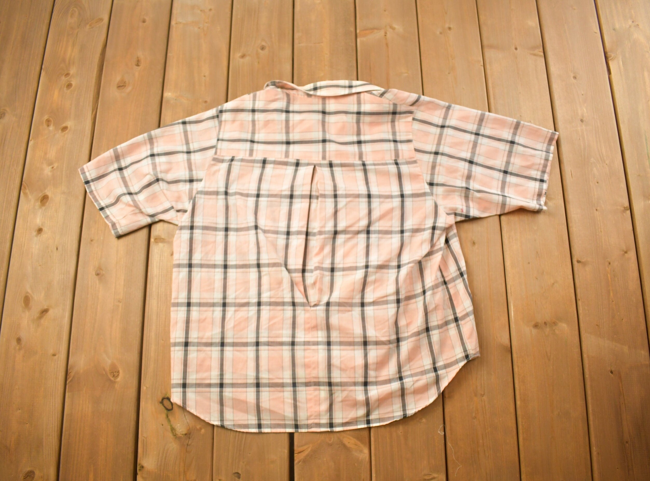 Vintage 1990s John Henry Plaid Button Up Shirt