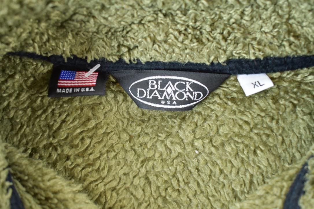 Vintage 1990s Black Diamond Fleece Outdoorsman Sweater Mens XL