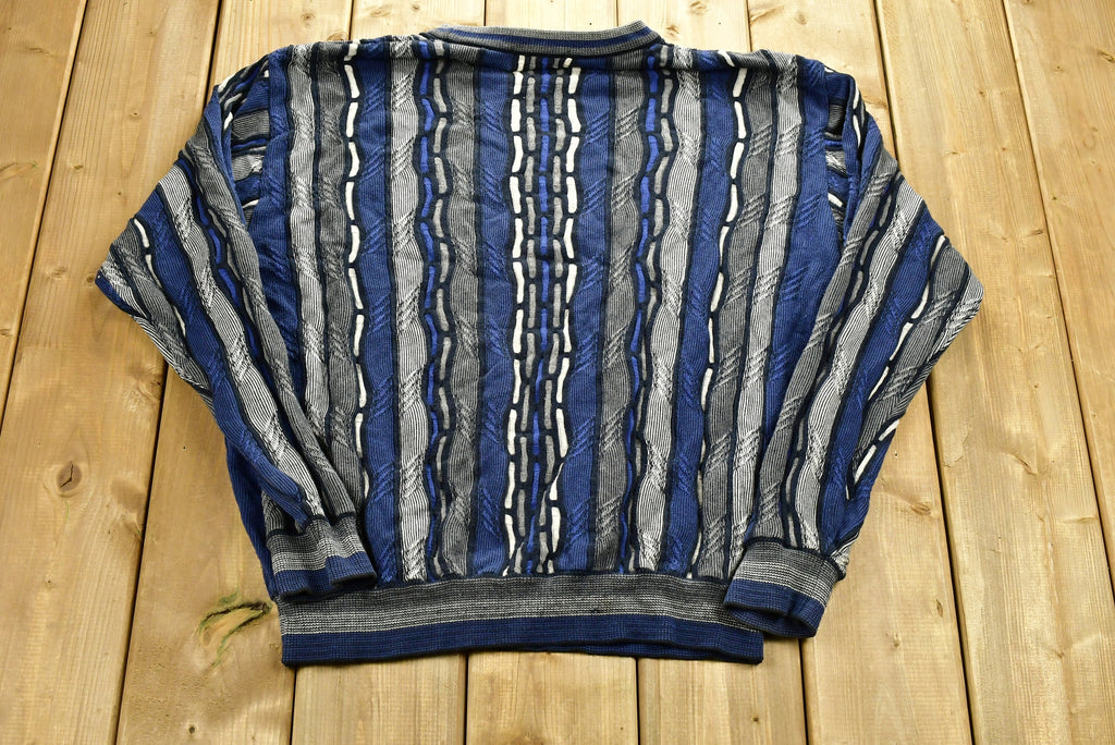 Vintage 1990's 3D Cable Knit Sweater