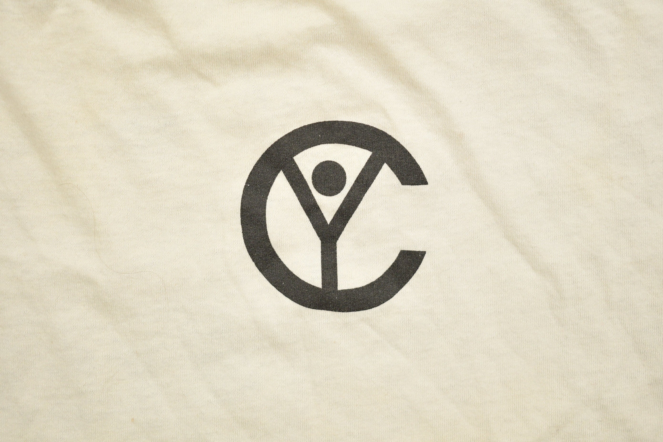 Vintage 1990s NYCC Staff Graphic T-Shirt / Streetwear / Retro Style / Single Stitch / Made In USA / 90s Graphic Tee / Smiley Face / NYC