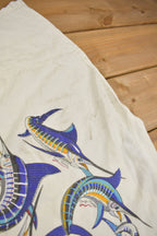 Vintage 1990s Mazatlán Mexico Marlin Fish Theme Graphic T-Shirt