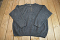 Vintage Y2K Knit Eddie Bauer Fisherman Sweater - XL