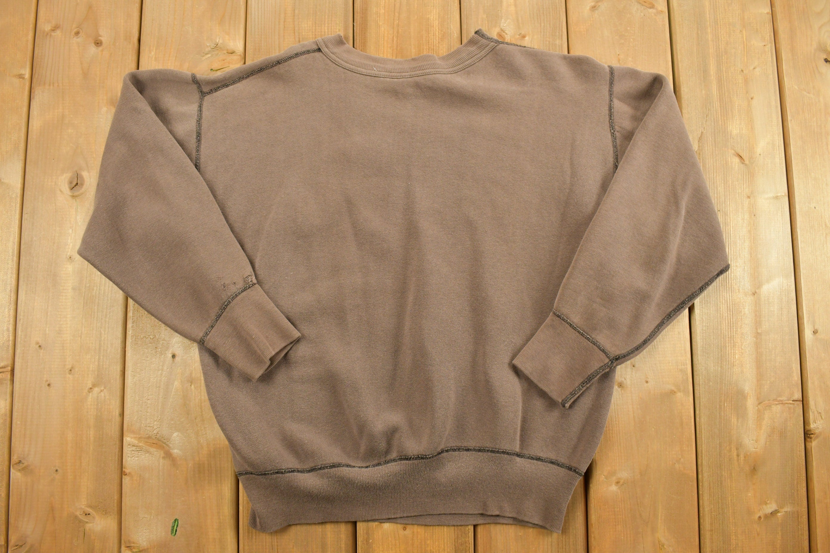 Vintage 1950s Embroidered Varsity Crewneck