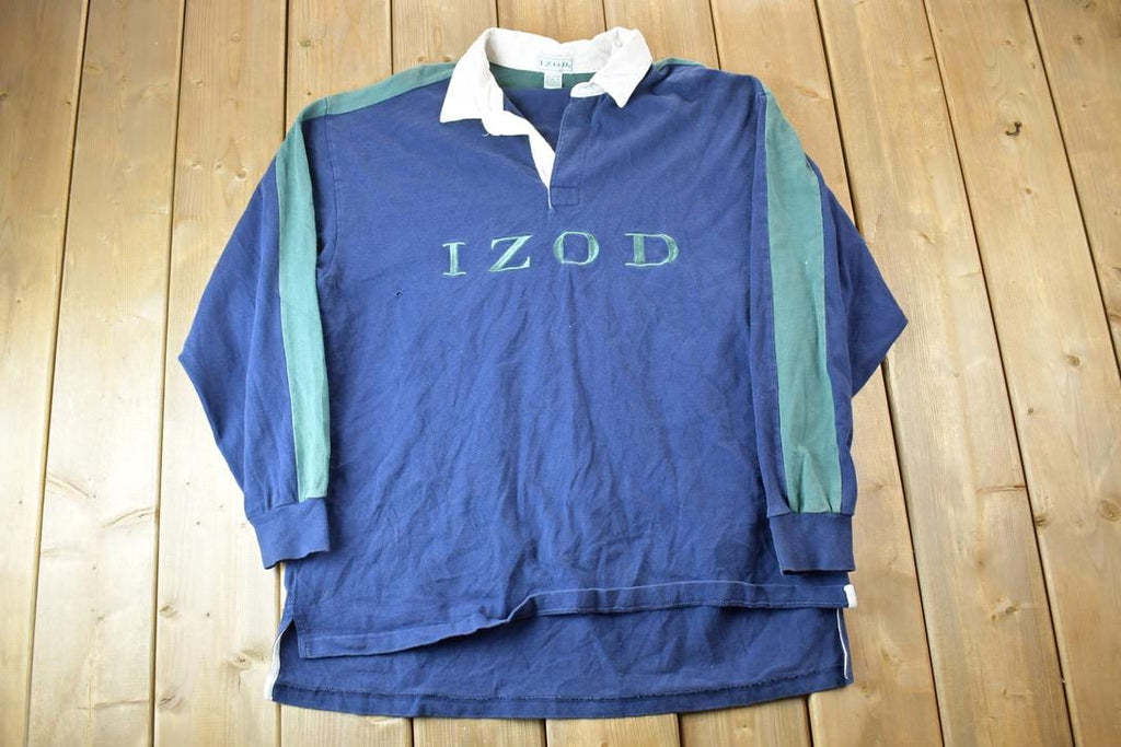 Vintage 1990s IZOD Quarter Button Up Shirt