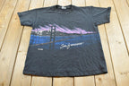 Vintage 1990 San Segal San Francisco Golden Gate Bridge Souvenir T-Shirt Men's L