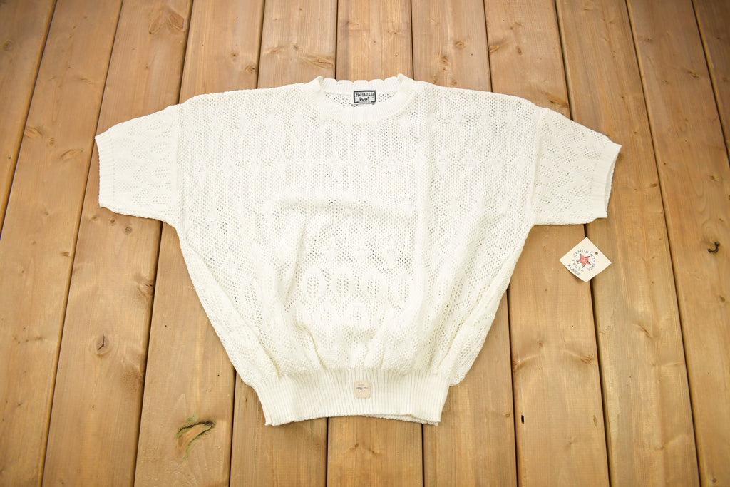 Vintage 1980s Deadstock Kenneth Too! Knitted Sweater