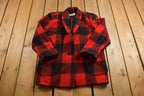 Vintage 1980s Ivy Koral Plaid Overcoat