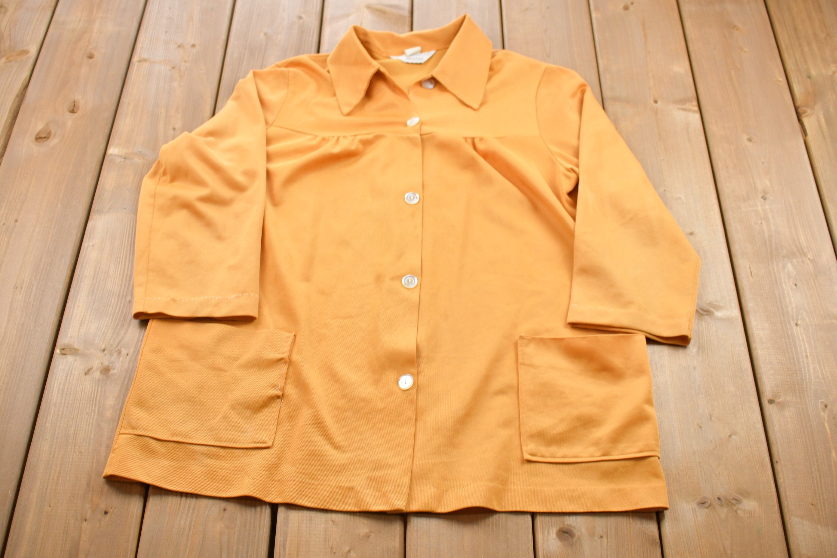 Vintage 1980s JC Penney Button Up Shirt