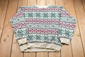 Vintage 1990s Northwest Territory Snow Graphic Knitted Sweater