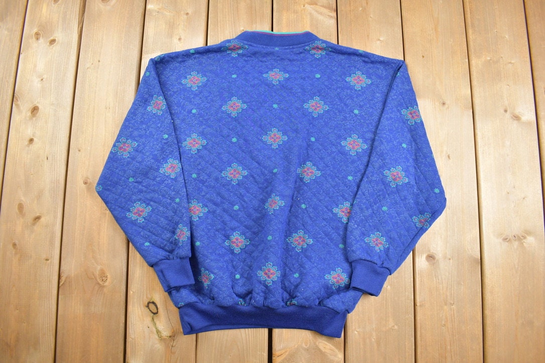 Vintage 1980s Gitano Deep V Neck Sweater