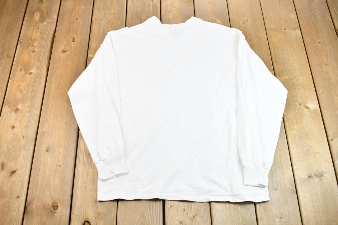 Vintage 1998 MHSAA Track and Field Finals Long Sleeve Postage Stamp Graphic T-Shirt