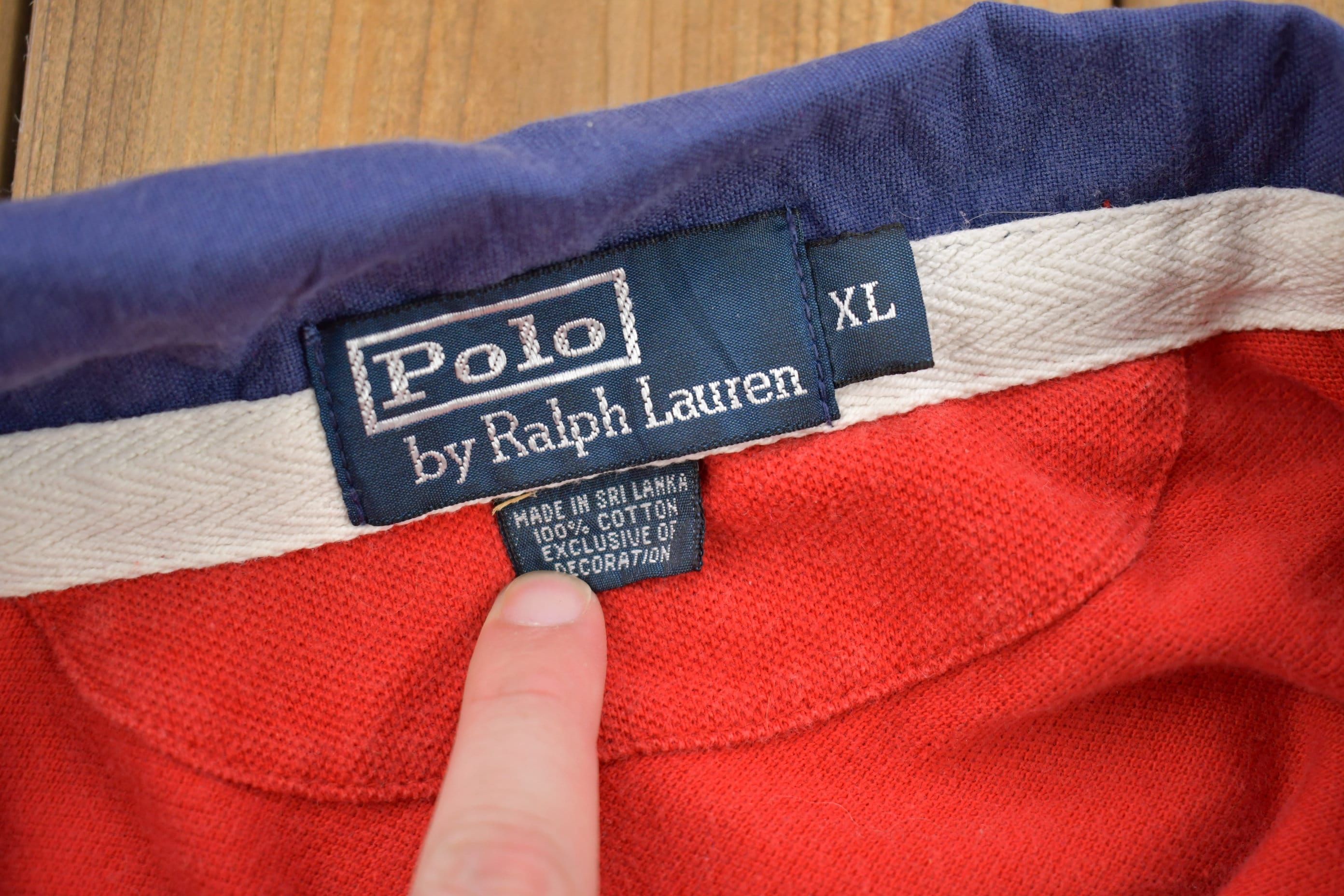 Vintage 1990s Polo Ralph Lauren Blank Button Up Shirt