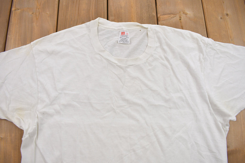 Vintage 1990s Hanes Blank T Shirt