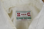 Vintage 1980s H Bar C Western Shirt Button Up