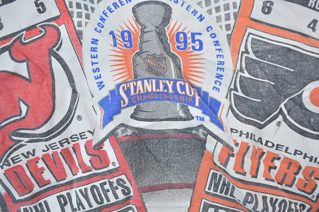 Vintage 1995 NHL Playoffs Eastern Conference Graphic T-Shirt