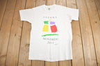 Vintage 1980s 350ans Montreal Fête Graphic T Shirt